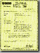 SGS TEST REPORT